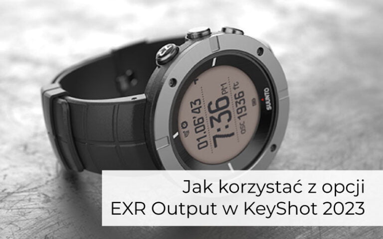 Jak korzystać z EXR Output w KeyShot news
